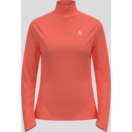 Odlo Women's Essential Half-zip Midlayer living coral (30875) XL