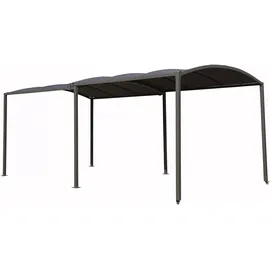 habitat garten CARPORT AUTO mathis Grau