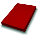 H. G. Hahn Nackenrollenbezug Jersey ROT (BL 15x40 cm) - rot