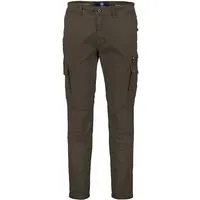 Lerros Cargo Pants in schmaler, gerader Passform", - mud