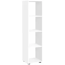 FMD Mega 4 Aktenregal 36,5 x 140,5 x 33,0 cm weiß