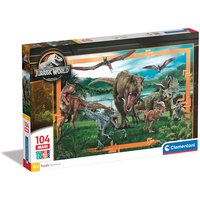 CLEMENTONI Supercolor 23770 Puzzle Puzzlespiel 104 Stück(e) Dinosaurier