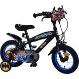 Volare Kinderfahrrad Batman 12 Zoll Kinderrad in Schwarz