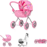 Chipolino Puppenwagen Daisy klappbar,