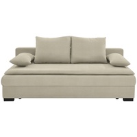 Venda Schlafsofa Beige, - 207x94 cm