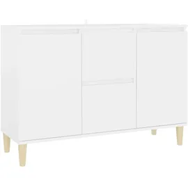 vidaXL Sideboard 103,5 x 35 x 70 cm weiß