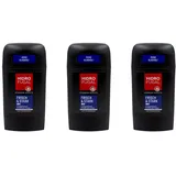 Hidrofugal MEN FRISCH & STARK Stick, starker Antitranspirant Schutz mit erfrischendem Duft, schnell trocknender Deo Stick für Männer ohne Ethylalkohol (50 ml)