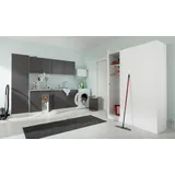 kochstation Mehrzweckschrank KOCHSTATION KS-Elster 50 x 50 x 200 cm Weiß