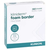 EU-MEDICAL GMBH Kliniderm Foam Border 7.5x7.5cm steril