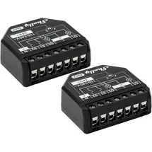 Shelly 2PM Gen3 Unterputz Relais max 16A 2 Kanal WLAN, Bluetooth, Smart-Schalter 2er Pack