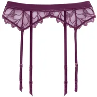 LASCANA Strapsgürtel Damen bordeauxrot Gr.36/38