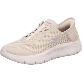 SKECHERS Go Walk Flex Off White Textile / Trim 39