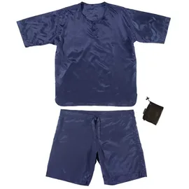 Cocoon Adventure Nightwear Kurzarm-Pyjama Blau M