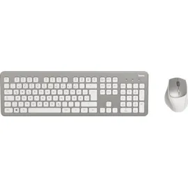 Hama KMW-700 DE Set silber/weiß
