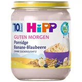 HiPP Frühstücksbrei Banane-Blaubeere Haferflocken 6 x 160 g