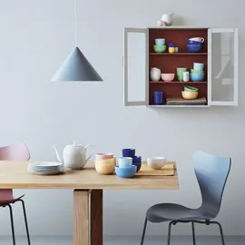 Lyngby Porcelæn Schale Ø13 cm blau