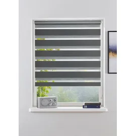 Bruno Banani Doppelrollo KIAN 80 x 150 cm grau