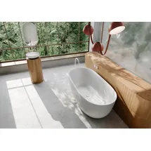 Kaldewei Oyo Duo freistehende Badewanne 163 x 77 cm 205043541001