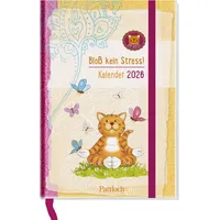 Pattloch Taschenkalender 2026: Om-Katze: Bloß kein Stress!