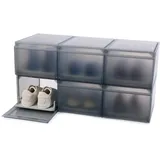 Joseph Joseph ShoeCase Premium Aufbewahrungsbox 37 x 27 x 21 cm 6-tlg. grau