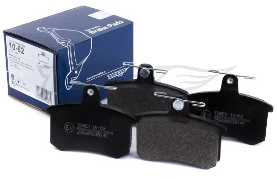 TOMEX BRAKES Bremsbelagsatz, Scheibenbremse tx1062 Hinterachse für LANCIA Fiat ALFA ROMEO Audi VW
