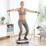 InnovaGoods Trainingsplattform mit Zubehör und Übungsleitfaden Vybeform Vibrationsplatte Fitness