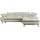 MKS Meble Ecksofa mit Schlaffunktion Peter - beige ¦ Maße (cm): B: 273 H: 76