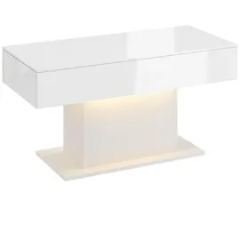 Homcom Couchtisch Weiß MDF 108 x 48 x 55 cm