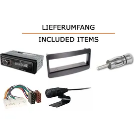 JUST SOUND best choice for caraudio Autoradio Einbaupaket JBL Celebrity 150 passend für Toyota Celica T23 | Bluetooth USB