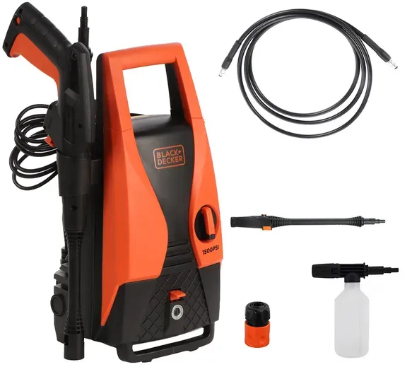 Black & Decker PW1450TD-QS - Kaltwasser-Hochdruckreiniger  - 105 bar - 426 l/h