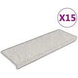 vidaXL Treppenmatten Selbstklebend 15 Stk. 65x21x4cm