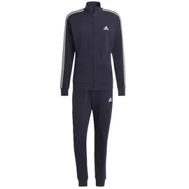 adidas Basic 3-Streifen Trainingsanzug Blau XXL