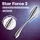 Satisfyer ‘Star Force 3’, Stahldildo - Silver