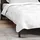 vidaXL 2-in-1 Bettdecke Weiß 200 x 155 x 10 cm Polyester