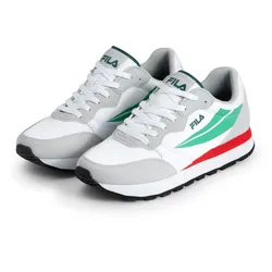 Sneaker FILA "FILA HYPERT", Gr. 45, weiß, mint, fila rot, Synthetik, Textil, Leder, sportlich, Schuhe