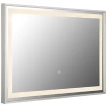 GLOBO Badspiegel Spiegel LED Touch-Steuerung Schminklicht Dimmer Badlampe 60x40 cm