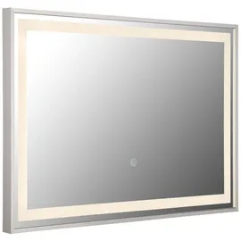 GLOBO Badspiegel Spiegel LED Touch-Steuerung Schminklicht Dimmer Badlampe 60x40 cm
