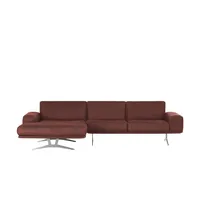 KOINOR Ecksofa  Hiero , rot , Maße (cm): B: 298 H: 80 T: 154.0