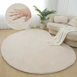 LeGer Home by Lena Gercke Hochflor-Teppich »Halrum, einfarbig, besondere Form, modern« organische Form, bean shape, kuschelig, Wohnzimmer, Schlafzimmer 89684664-73 natur