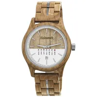 Holzwerk Germany Handgefertigte Herren-Uhr Öko Natur Holz-Uhr Holz Armband-Uhr