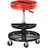 Kunzer Rollhocker Stahl 40-52 cm rot