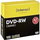 Intenso DVD-RW 10er Pack Jewel Case