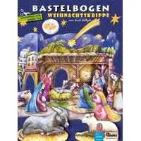Atelier Color Weihnachtskrippe Bastelbogen