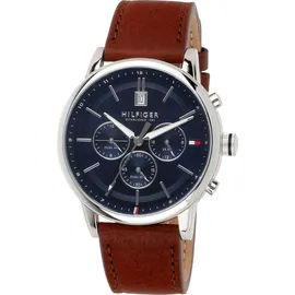 Tommy Hilfiger Kyle Blau Leder 42 mm 1791629