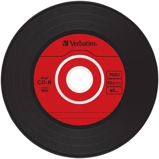 Verbatim CD-R Vinyl Surface, 2x5 Farben