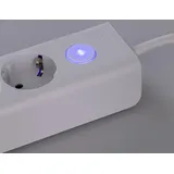 ChiliTec Steckdosenleiste, 5-fach, USB-A+C, 1,5 m Zuleitung, weiß