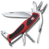 Victorinox Schweizer Taschenmesser, Ranger Grip 74, Multitool, Swiss Army Knife, 14 Funktionen, Feststellklinge, Kombi-Spitzzange