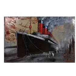 Garden Pleasure Wandbild 3D Schiff