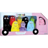 JEMINI Barbapapa Plüschtier-Set, 9-teilig (15 cm). Enthält Barbapapa, Barbamama und ihre 7 Kinder. - Bunt
