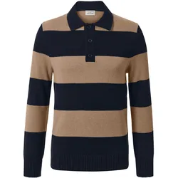 Tchibo - Pullover mit Cashmere-Anteil - Herren - Gr. L - blau/gestreift
